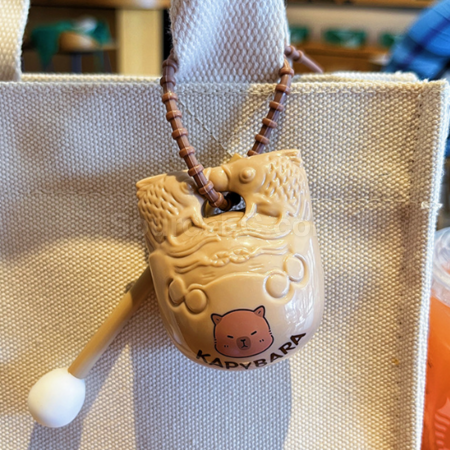 Customization Unzip Cartoon Wooden Fish Pendant Corporate Gifts