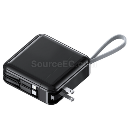 Customization Multifunctional 3-in-1 Detachable Plug Power Bank Corporate Gifts