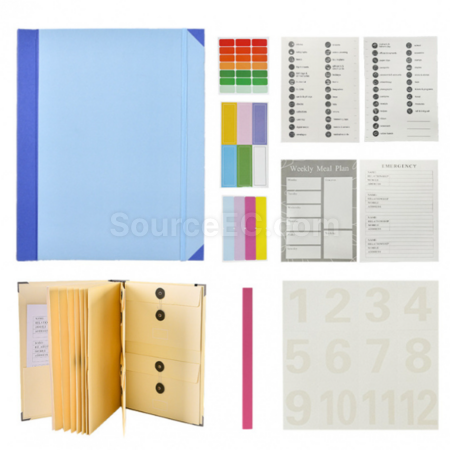 Customization Organizer for accordion folders Corporate Gifts