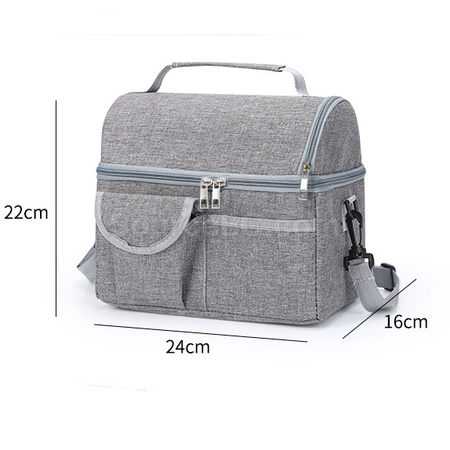 Customization Double-decked Cooler Bag Corporate Gifts