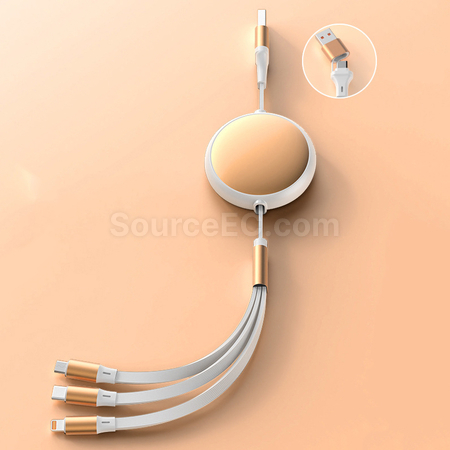Customization Three In One Data Cable Corporate Gifts