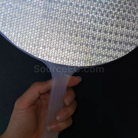 Customization Reflective King's Fan Corporate Gifts