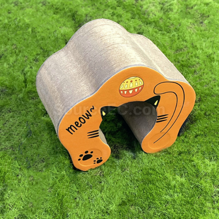 Customization Magnetic and versatile corrugated paper for organ - shaped cat scratchers Corporate Gifts