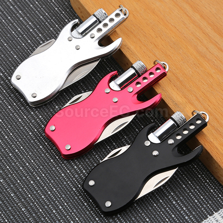 Customization Multi-Function Knife With LED Light And Keychain Corporate Gifts