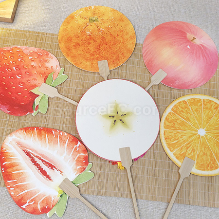 Customization Summer Best-selling Fruit Fan Corporate Gifts