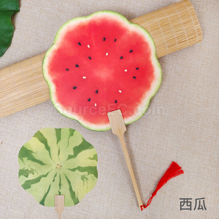 Customization Summer Best-selling Fruit Fan Corporate Gifts