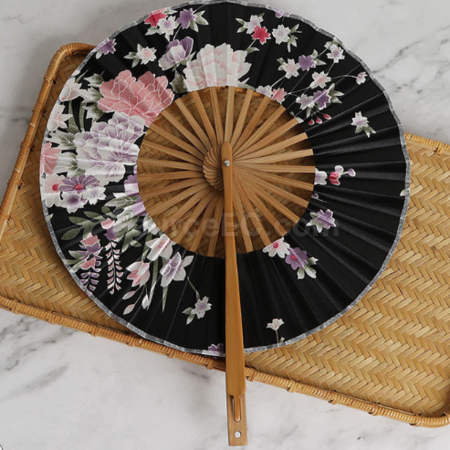 Customization Windmill folding long - handled fan Corporate Gifts