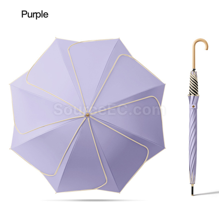 Customization Creative Flower Straight Umbrella Corporate Gifts