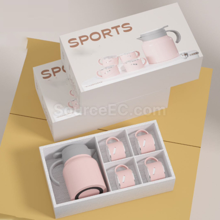 Customization Business Vacuum Stainless Steel Kettle Cup Gift Set Corporate Gifts