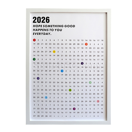 Customization Aperture Frame Calendar Corporate Gifts