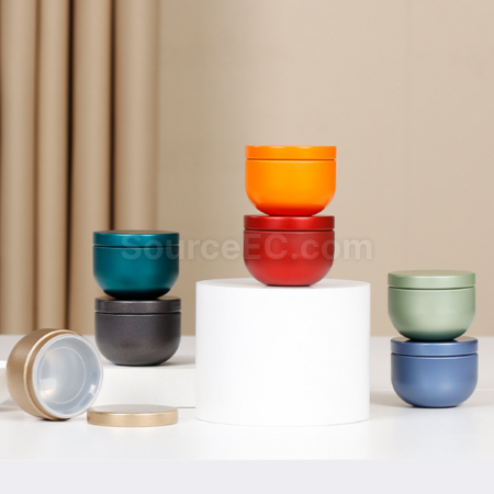 Customization Tinplate tea canister Corporate Gifts