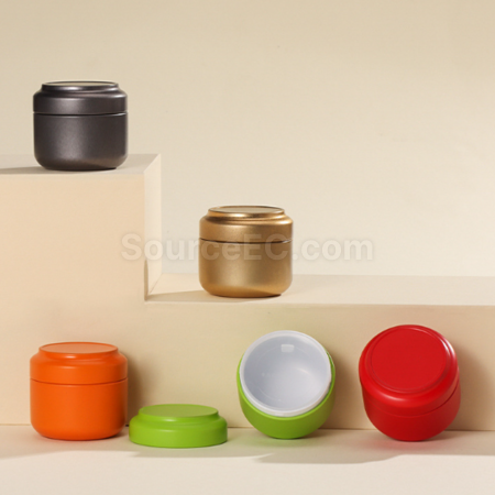 Customization Tinplate tea canister Corporate Gifts