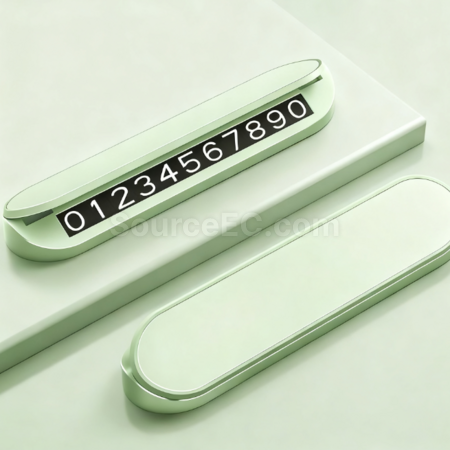 Customization Metal parking contact number plate Corporate Gifts
