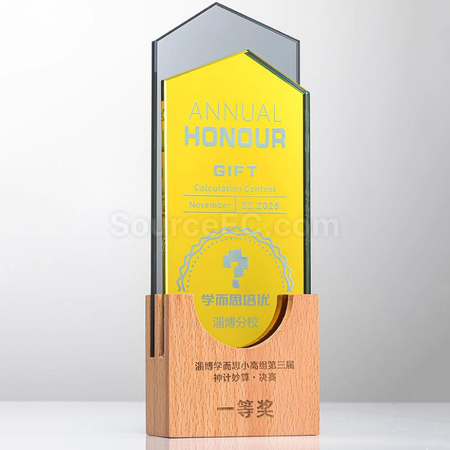 Customization Creative Wood Award Corporate Gifts