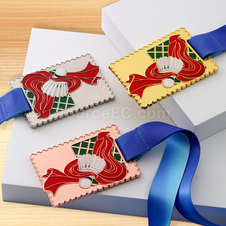 Customization Badminton Medal Corporate Gifts