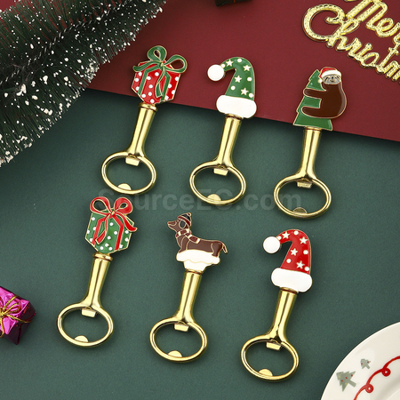 Customization Christmas Corkscrew Corporate Gifts