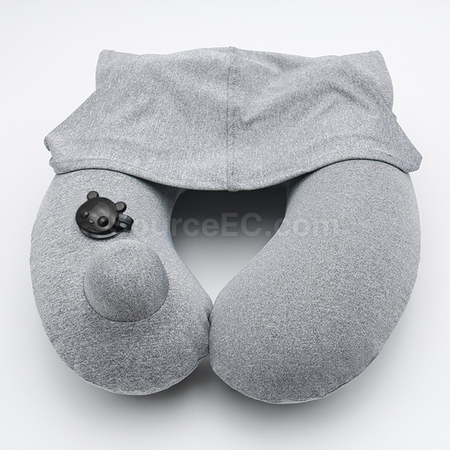 Customization Pressurised inflatable Travel Neck Pillow Corporate Gifts