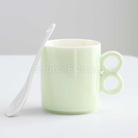Customization Numbers handle ceramic cup Corporate Gifts