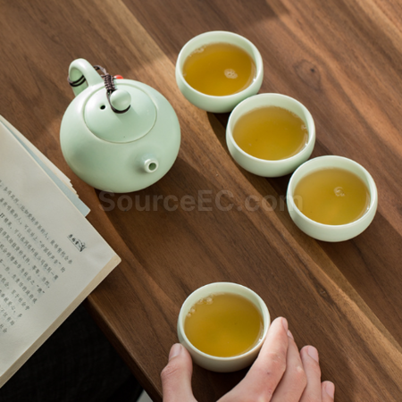 Customization Portable travel ceramic tea set Corporate Gifts