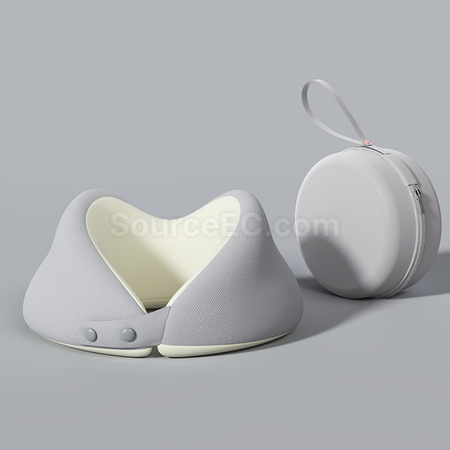Customization Foldable Storage Memory Cotton Neck Pillow Corporate Gifts