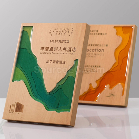 Customization Wooden Plate Corporate Gifts
