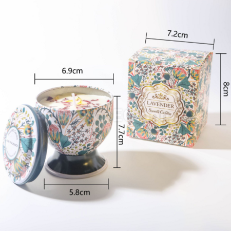 Customization Goblet with dried flower scented candle (can be made into a gift box) Corporate Gifts
