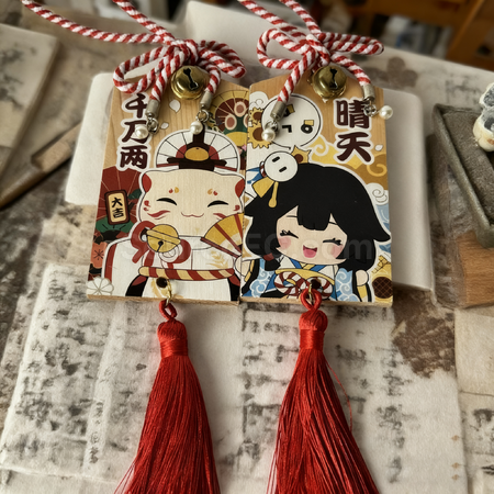 Customization Wooden Amulet For Blessing Wooden Plaque Corporate Gifts