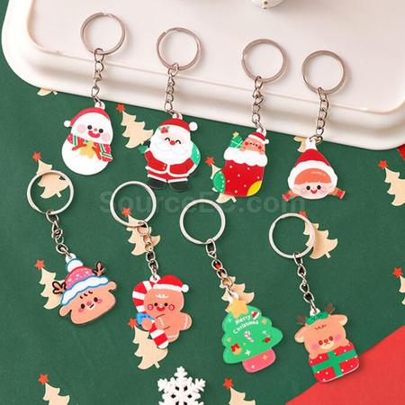 Customization Christmas Key Chain Corporate Gifts