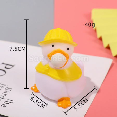 Customization Little Duck Stress-Relief Bubble-Squeezing Toy Corporate Gifts
