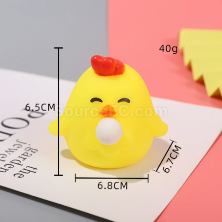 Customization Cute Stress-Relief Bubble-Popping Squishy Toy (Multiple Styles Available) Corporate Gifts