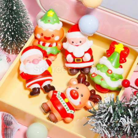 Christmas squeeze decompression toy PU slow rebound