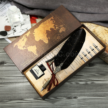 Customization Feather-Shaped Metal Pen Corporate Gifts