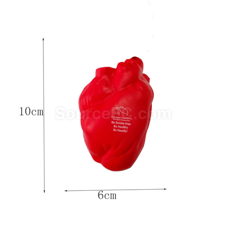 Customization Heart stress ball squeeze toy Corporate Gifts