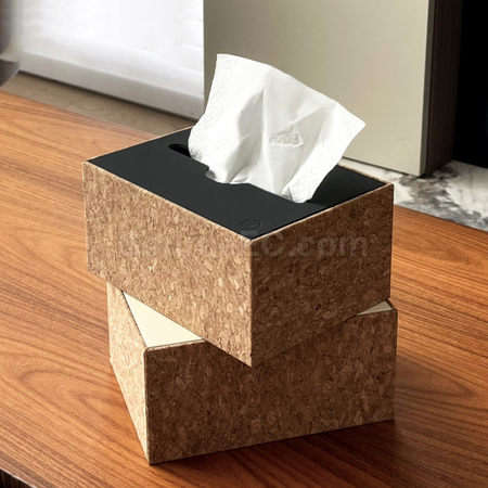 Customization Eco-friendly Cork Paper Towel Box Corporate Gifts