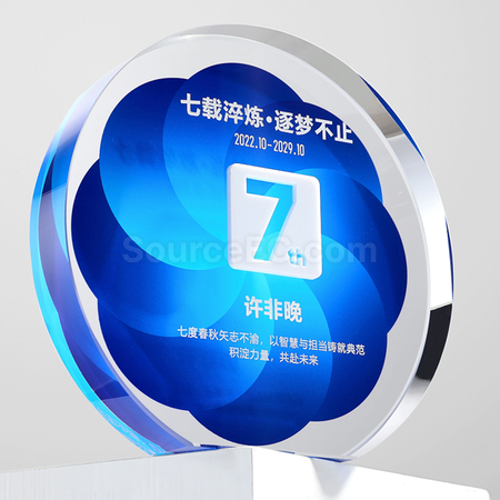 Customization Crystal Trophy Corporate Gifts