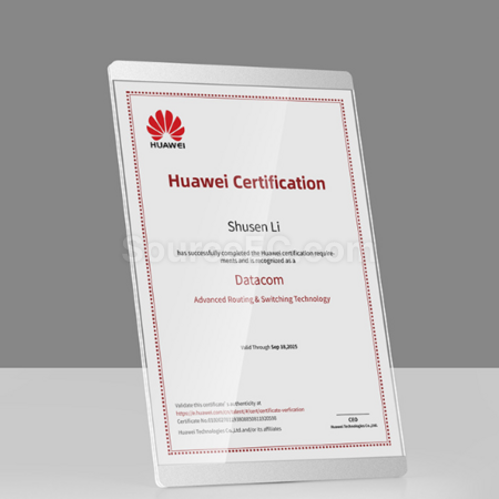 Customization Aluminum alloy bracket certificate photo frame Corporate Gifts