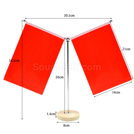Customization Marble Y-shaped Advertising Flag (Customizable Patterns) Corporate Gifts