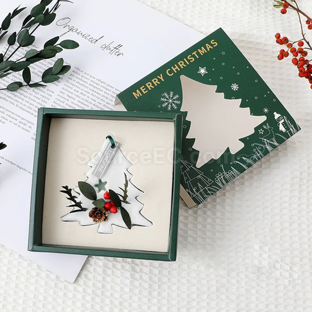 Customization Christmas Tree Scented Candle Fragrance Tablets Corporate Gifts