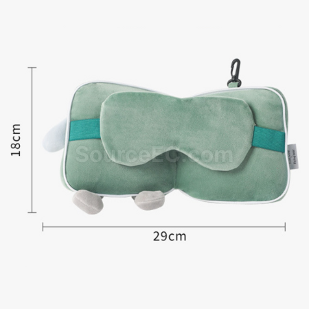 Customization Cartoon foldable eye mask pillow Corporate Gifts