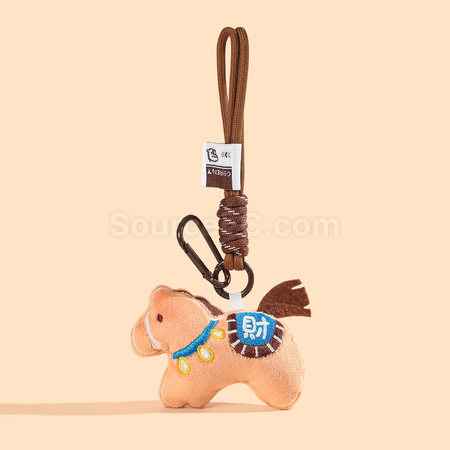 Customization Cute Horse Pendant Keychain Corporate Gifts