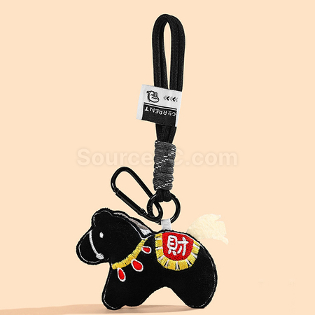 Customization Cute Horse Pendant Keychain Corporate Gifts
