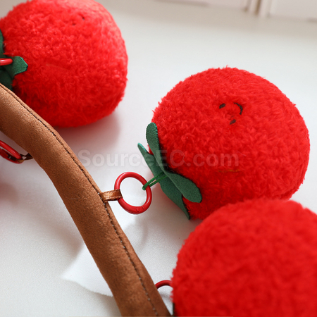 Customization Fruit skewer keychain pendant Corporate Gifts