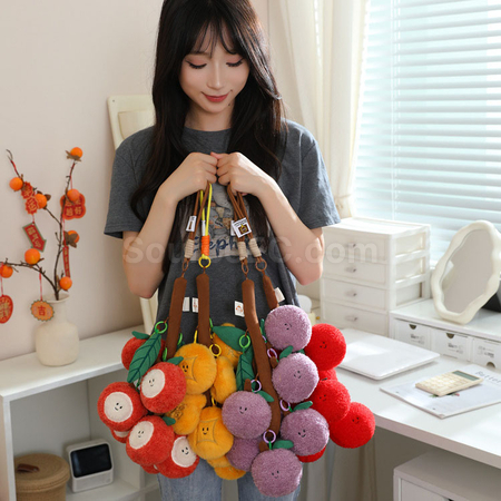 Customization Fruit skewer keychain pendant Corporate Gifts