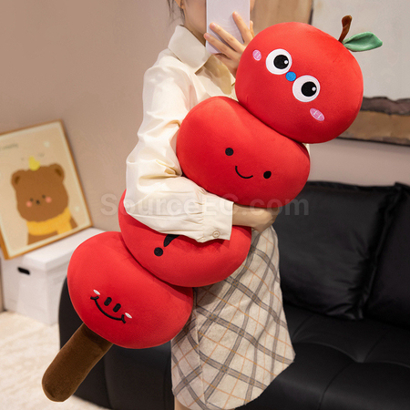 Customization Candied hawthorn plush pillow Corporate Gifts