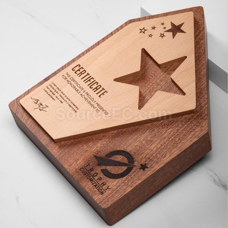 Customization Solid Wood Award Corporate Gifts