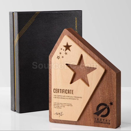 Customization Solid Wood Award Corporate Gifts