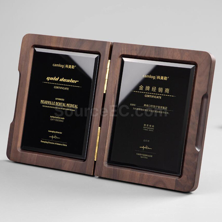 Customization Walnut Medal Corporate Gifts