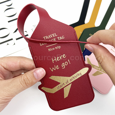 Customization PU Luggage Tag Corporate Gifts