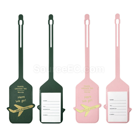 Customization PU Luggage Tag Corporate Gifts