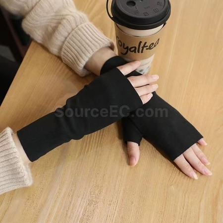 Customization Velvet Half-finger Gloves Corporate Gifts